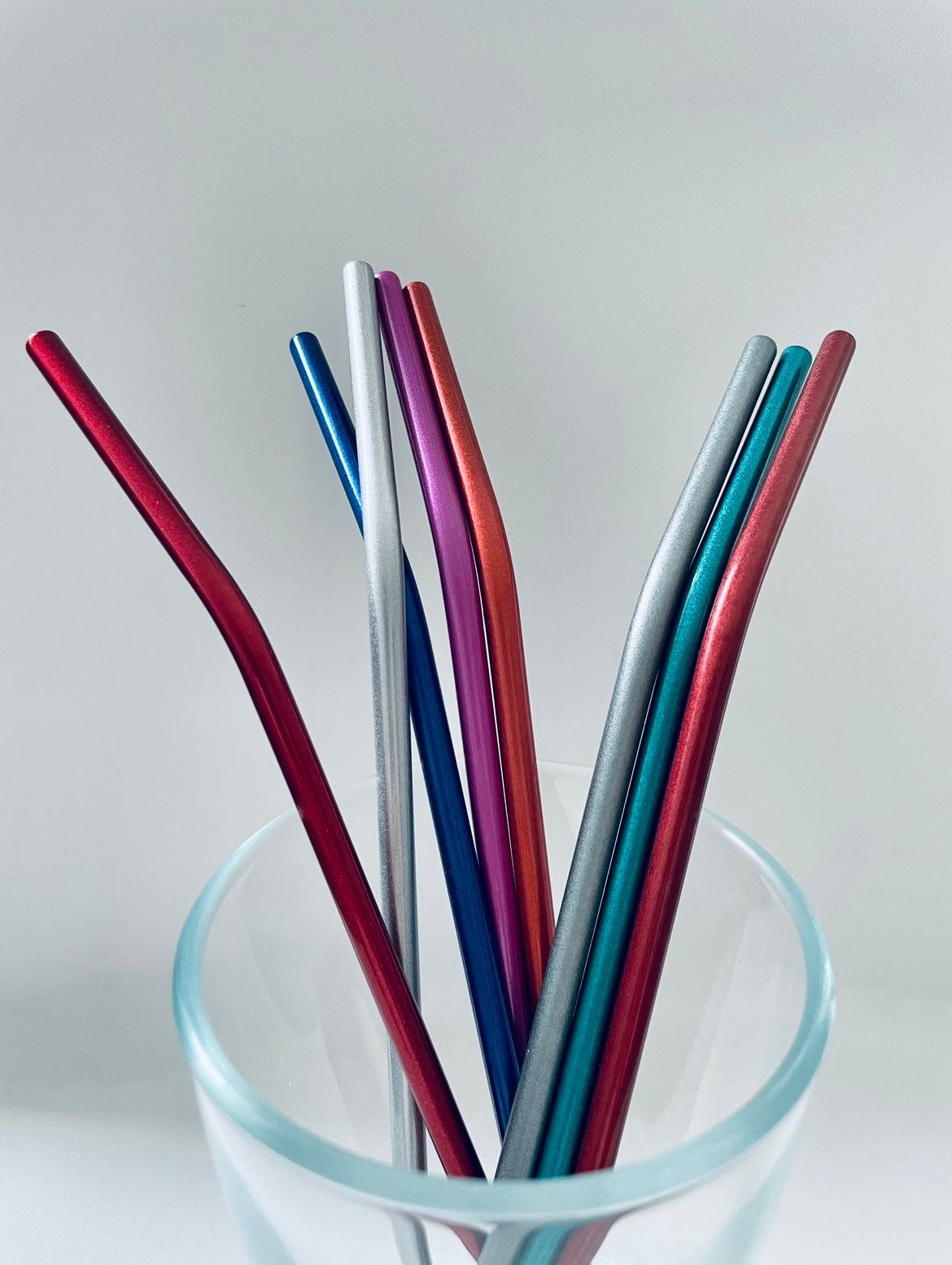 Lot De 12 Cuillères à Long Drink En Acier Inoxydable 19 Cm - Idéales Cocktails Et Verres Hauts